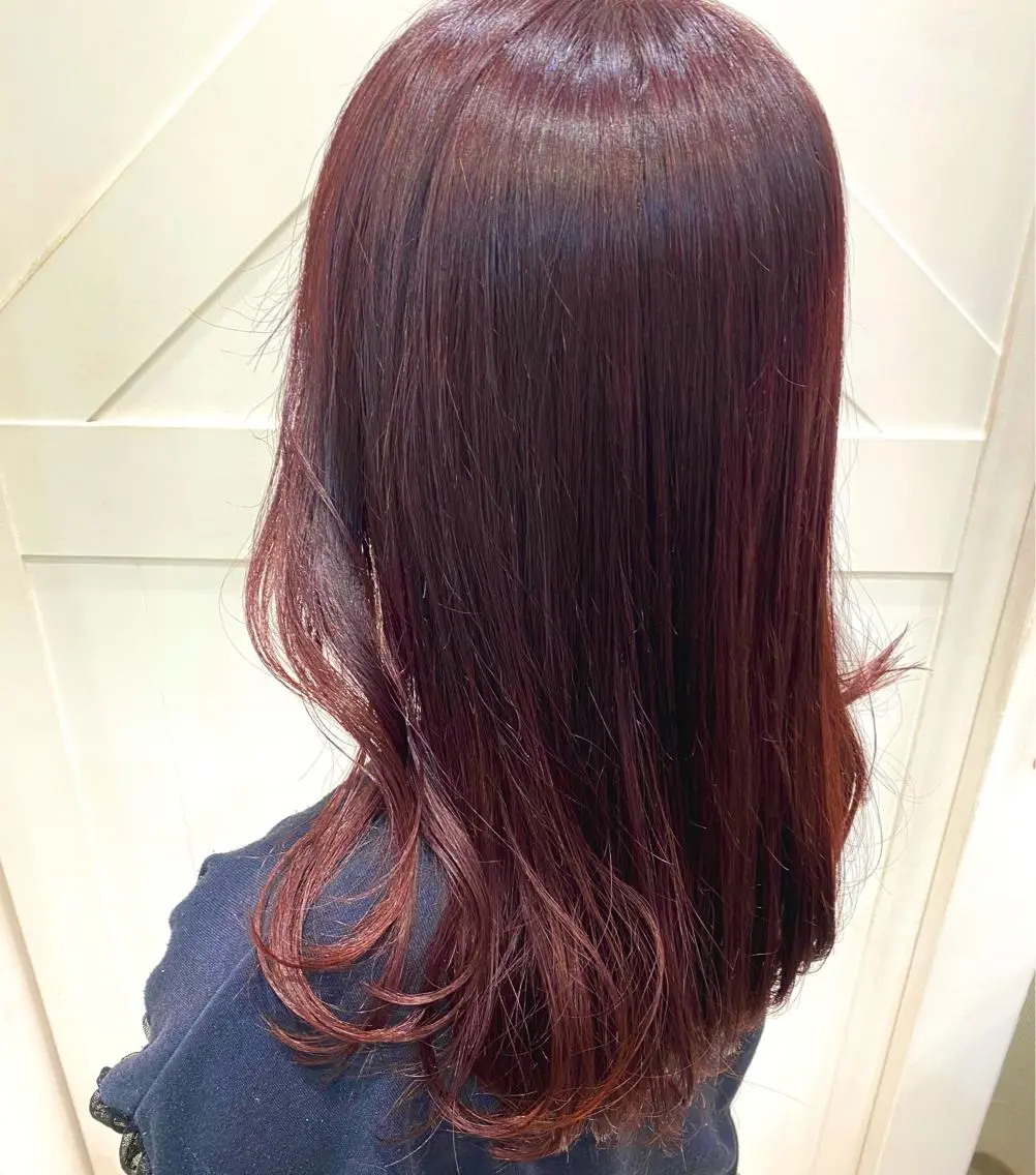 カラー ヘアカラー ゆるふわパーマ🌼 アレンジ🌼リョウカのヘアスタイル