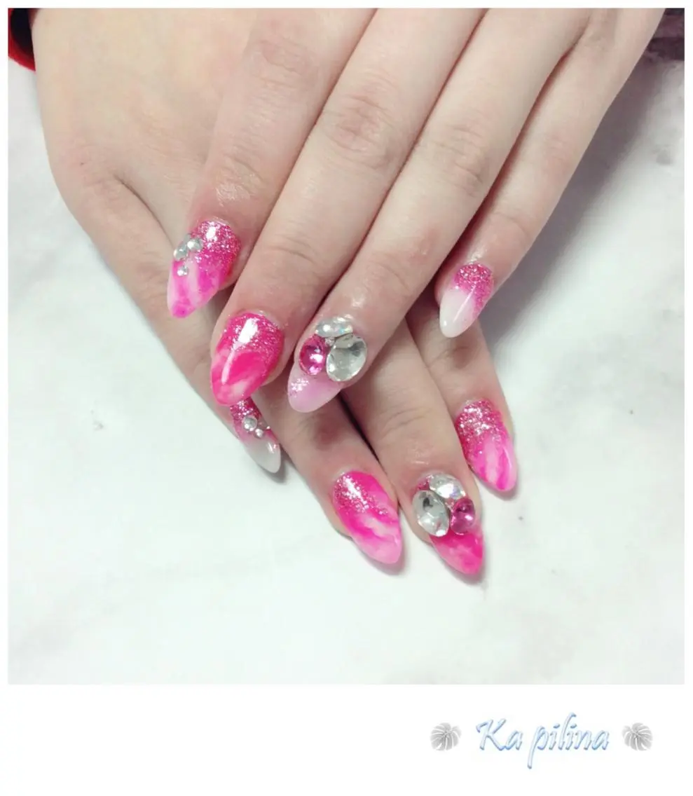 ネイル ニュアンスネイル Nail salon Ka pilinaのネイルデザイン
