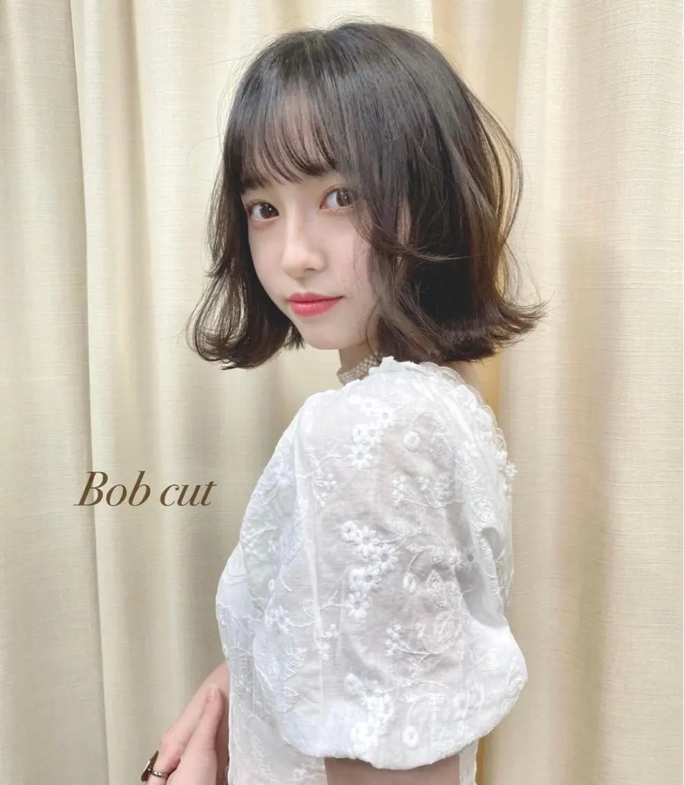 ショート 顔周りカット 似合わせカット 鈴木早記 insta →saki_03sのヘアスタイル