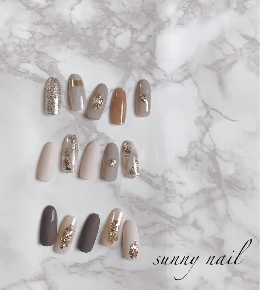 ネイル アートネイル ニュアンスネイル sunny nailのネイルデザイン