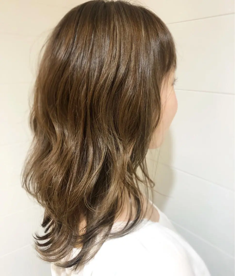 カラー ヘアカラー まつげ兼任しもさこ 🌟レイヤー得意のヘアスタイル