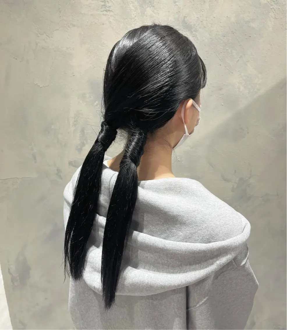 ロング 高橋 香澄のヘアスタイル