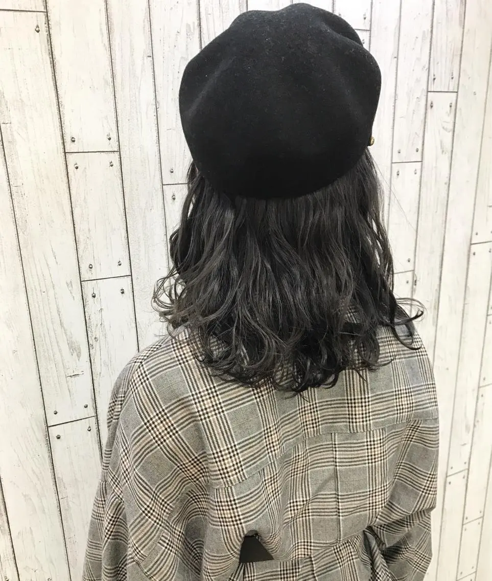 ミディアム カラー アッシュ ダークアッシュ 🟦横浜駅メンズパー マ｜小上馬淳司🟦のヘアスタイル