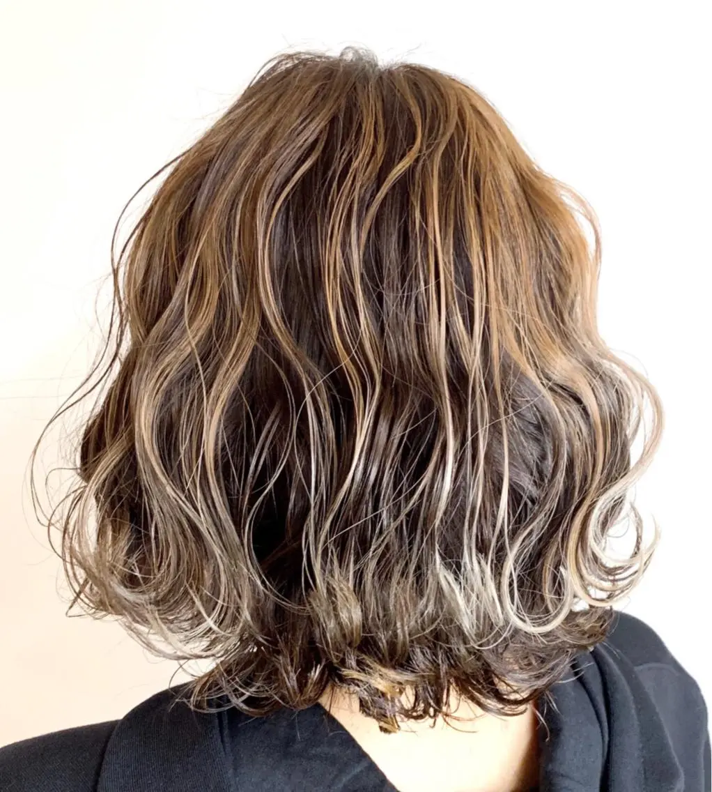 ショート 3Dハイライト ハイライト ❤️千葉県代表❤️ 店長❤️柿本翔一朗のヘアスタイル