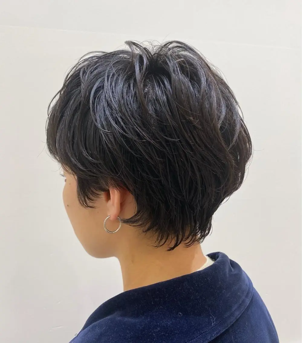 ショート パーマ ショートボブ ボブ ショートヘア 愛されヘア♪ 大森春奈のヘアスタイル