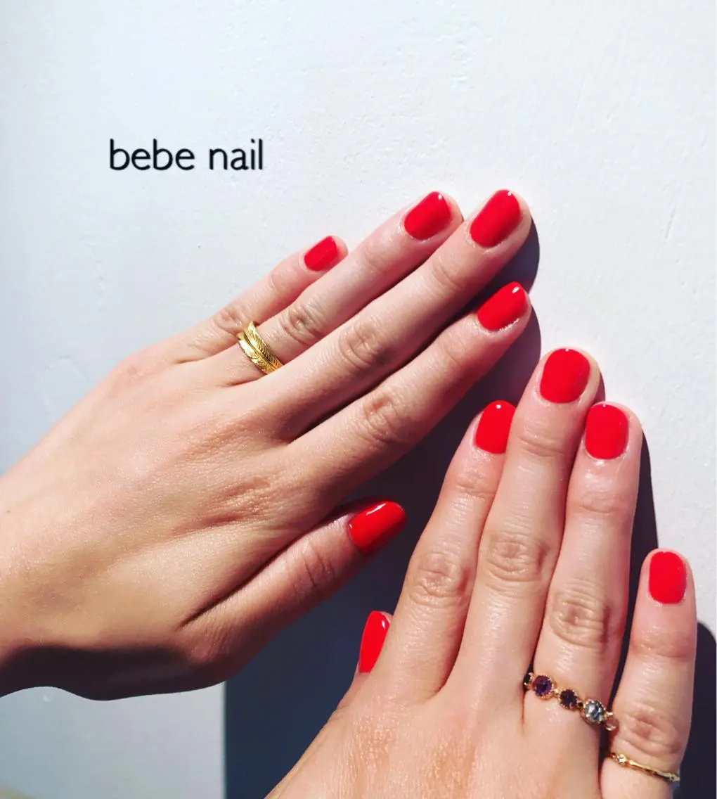 ネイル ジェルネイル ワンカラーネイル パラジェル ハンドネイル Ann nailのネイルデザイン