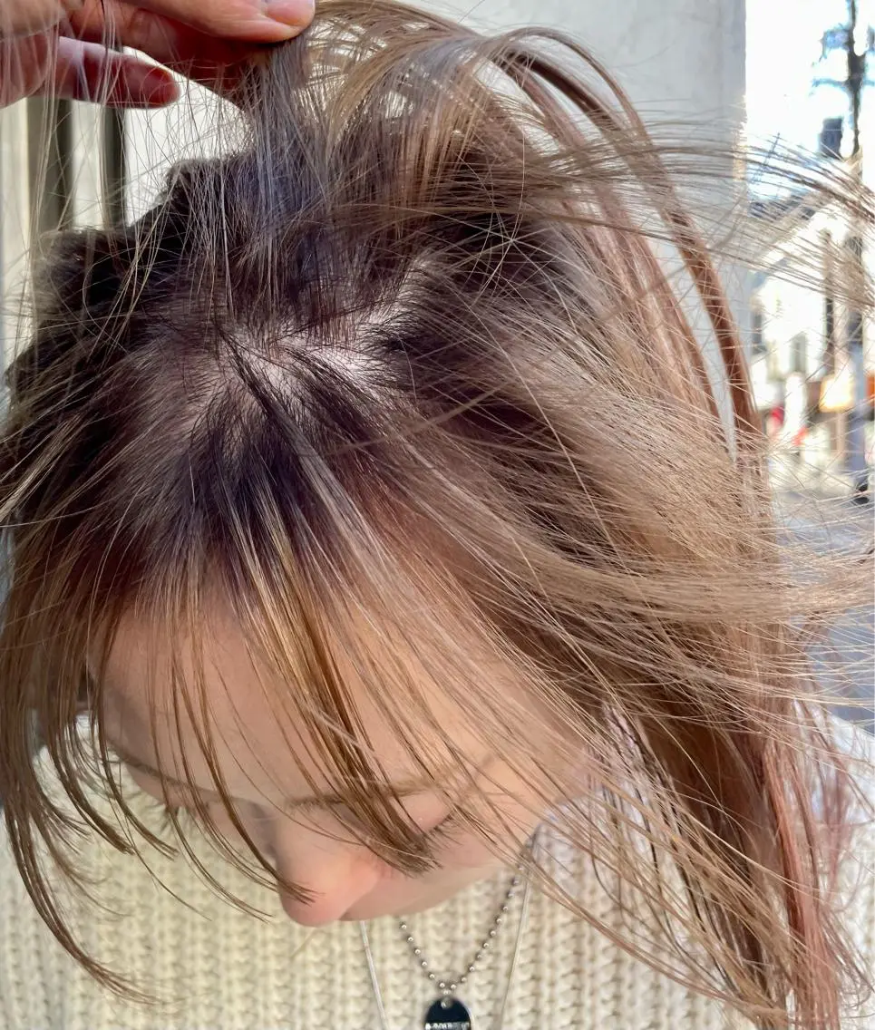 ミディアム カラー KYOKA .のヘアスタイル