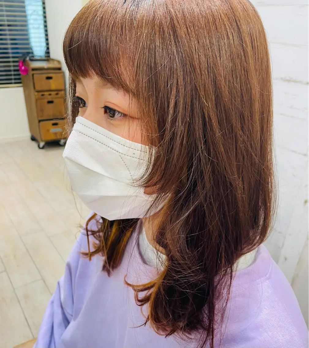 ロング すげさやか ✨メンズカットパーマのヘアスタイル