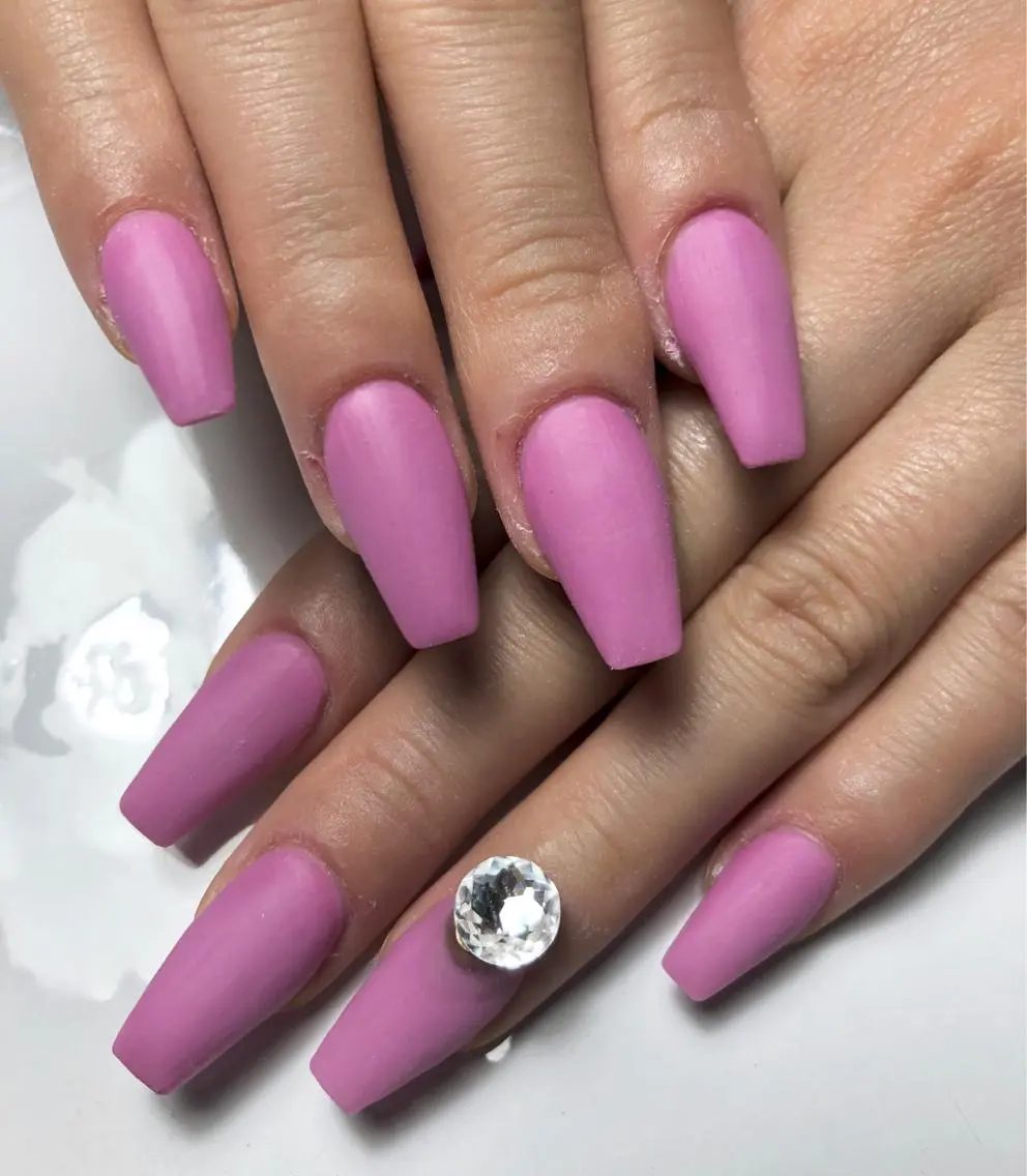 セミロング ネイル マットネイル ハンドネイル LUNE NAILのその他イメージ