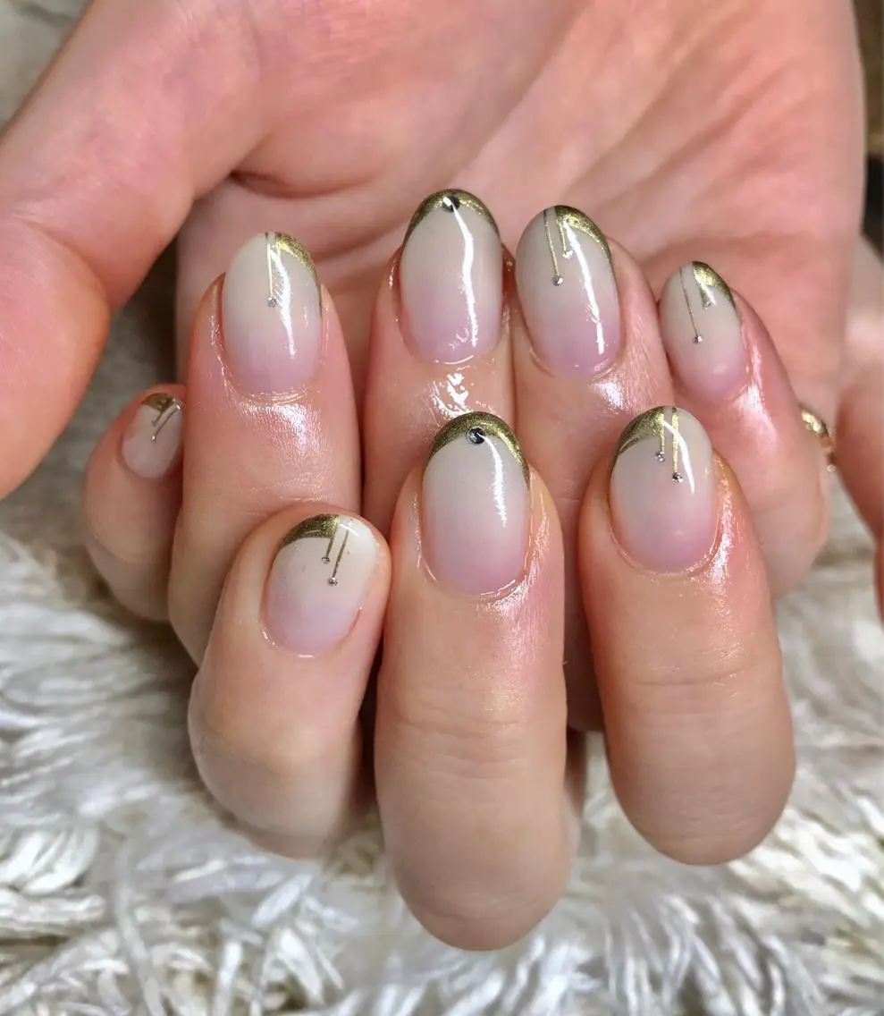 ショート カラー パーマ ヘアアレンジ ネイル マツエク・マツパ el. by Aoのネイルデザイン