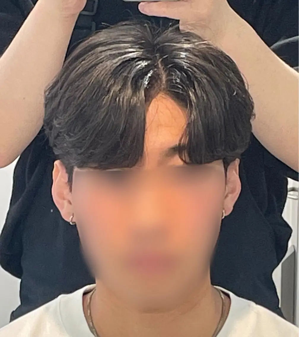 ショート メンズ カット パーマ key キーのヘアスタイル