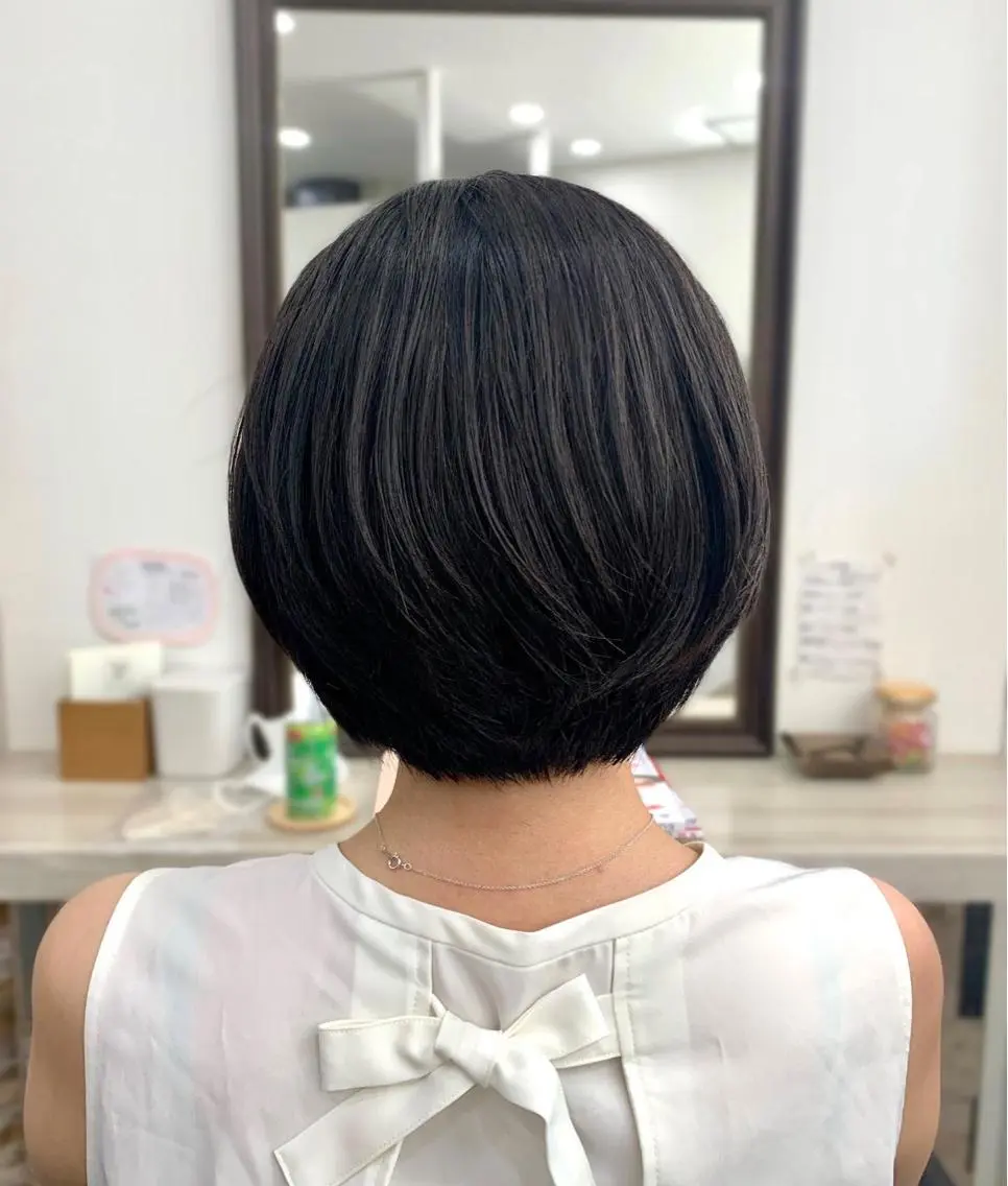 ショート カラー 中崎町／似合わせ cut🔸山路ナオコのヘアスタイル