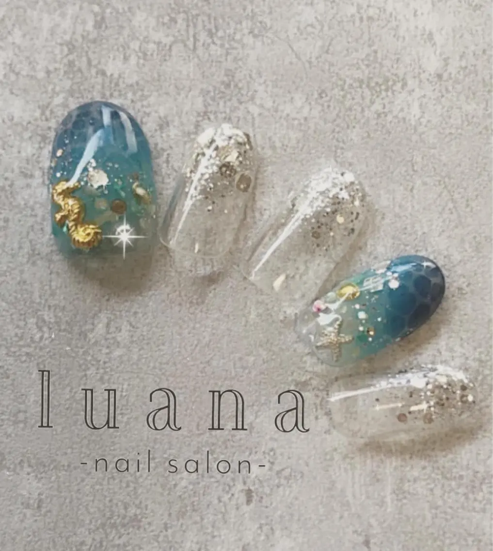 ネイル ハンドネイル luana ネイルサロンのネイルデザイン