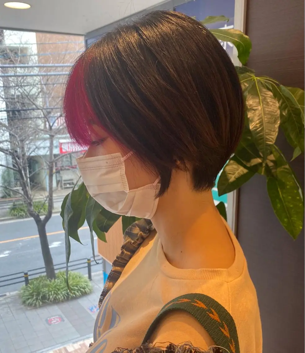 ショート カラー Gain池下 レディースのヘアスタイル