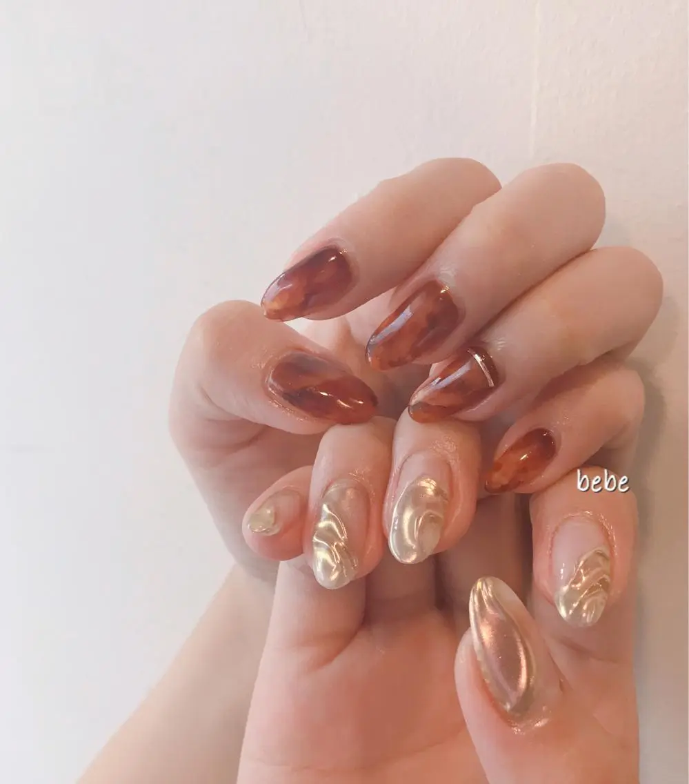 ネイル ニュアンスネイル ハンドネイル Ann nailのネイルデザイン