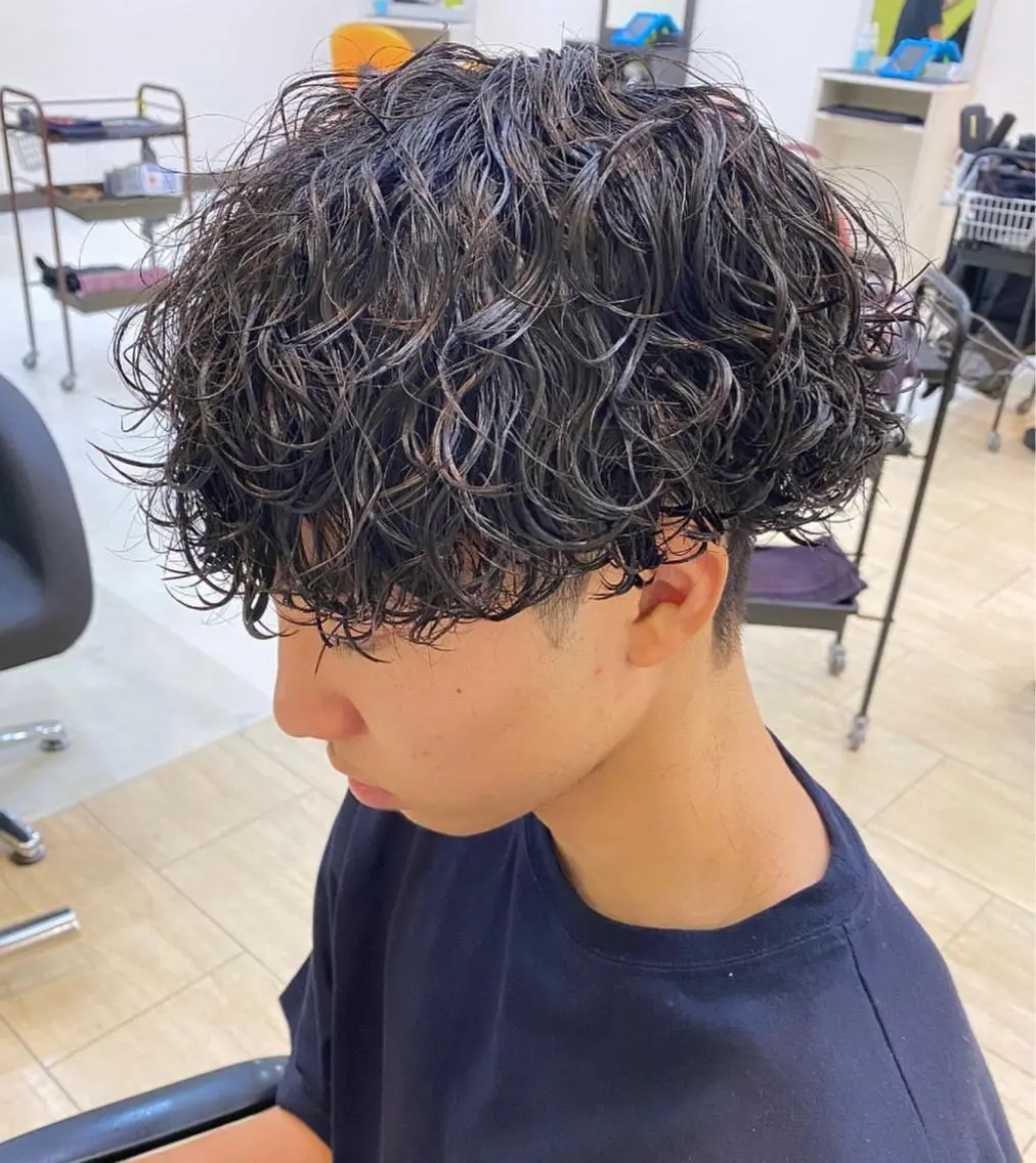 メンズ カット パーマ 年間2000名担当◎ パーマ職人/仲原佑樹のヘアスタイル
