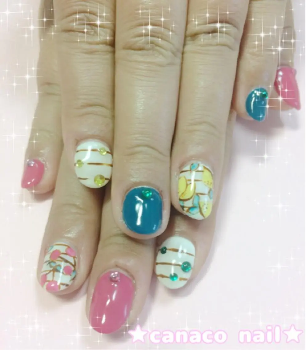 ネイル アートネイル ハンドネイル ハンドケア ベテランネイル cnc  nailのネイルデザイン