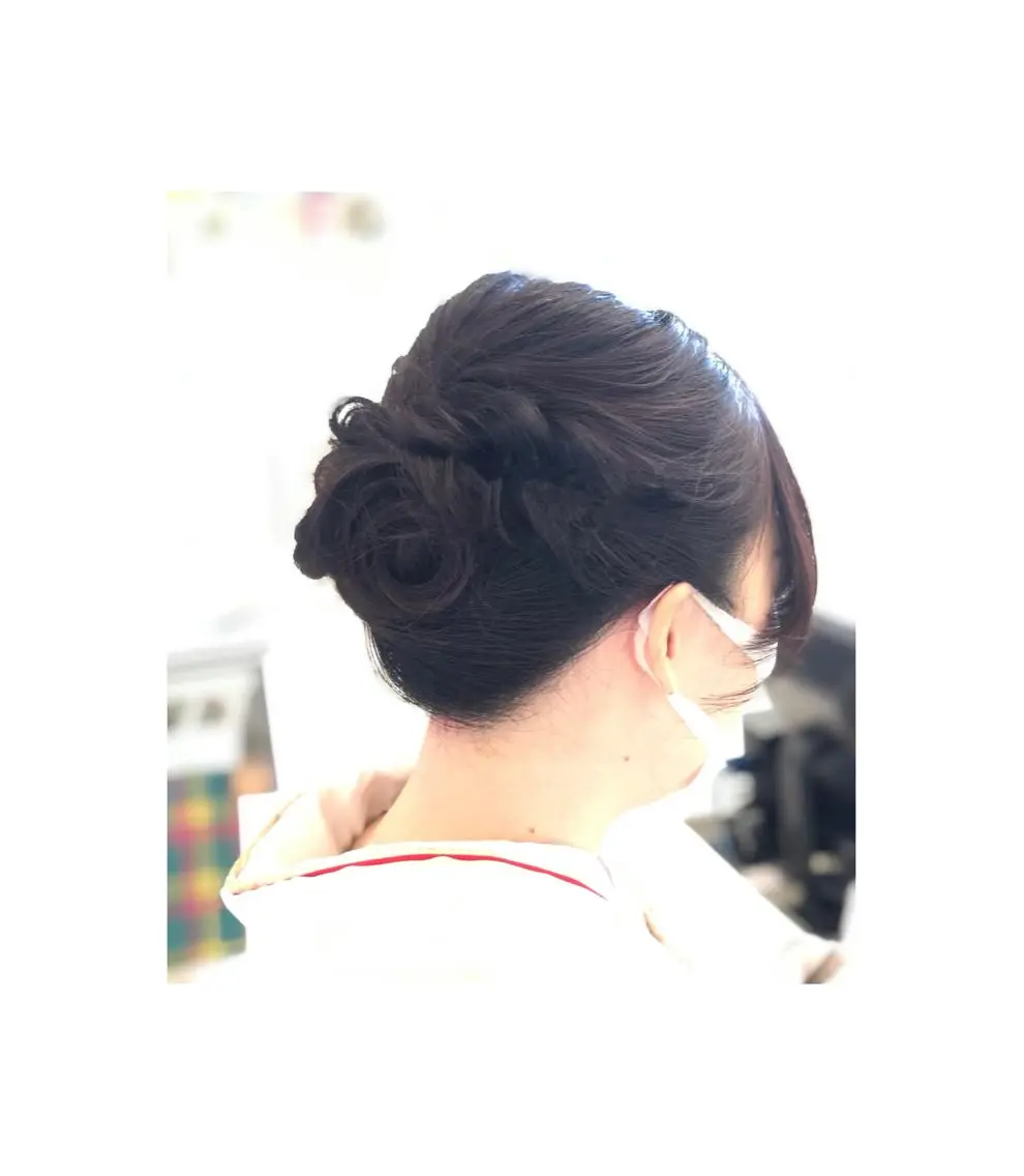 ヘアアレンジ ヘアセット 10/4〜産休菊池 栄里奈のヘアスタイル