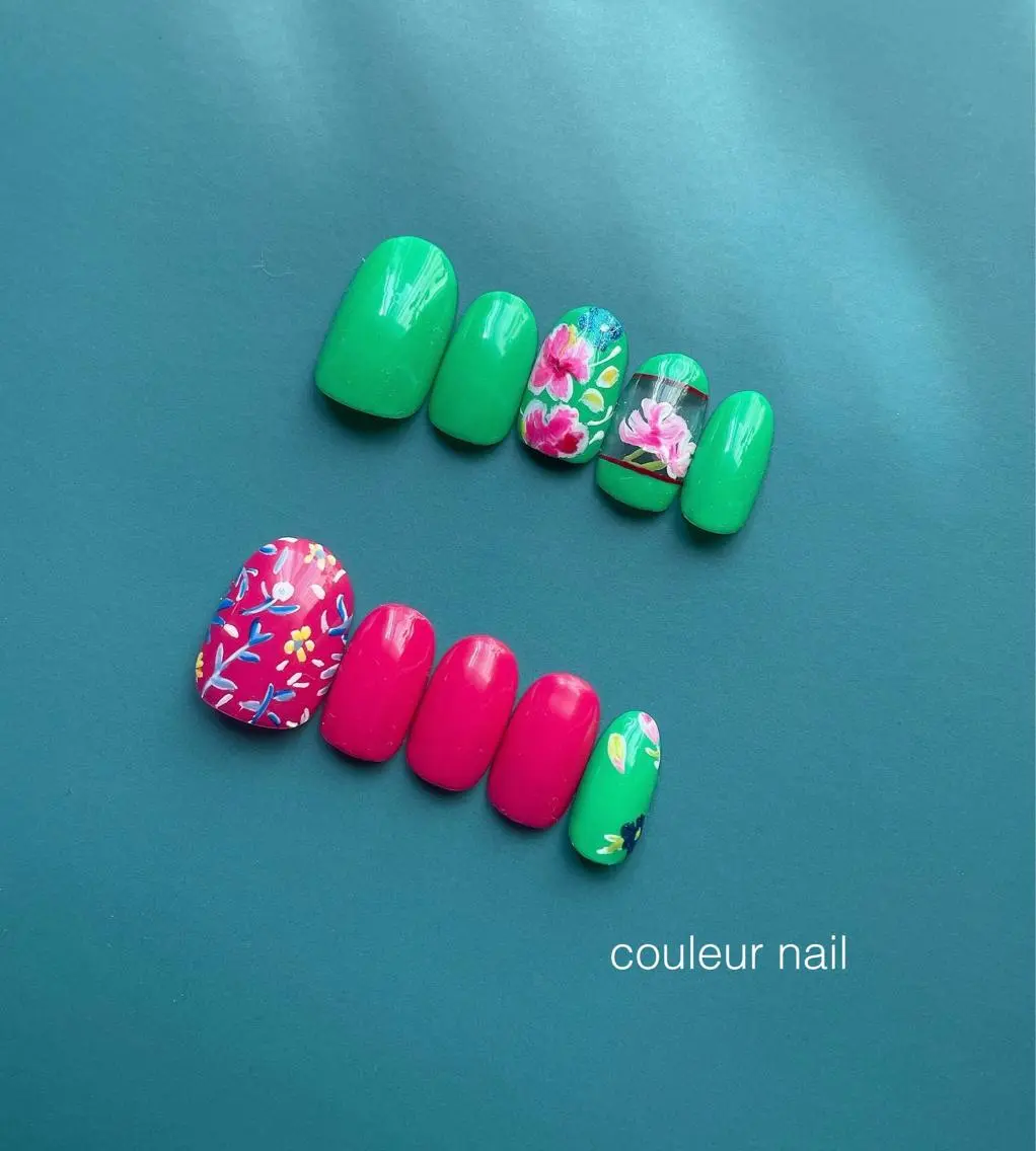 ネイル couleur nailのネイルデザイン