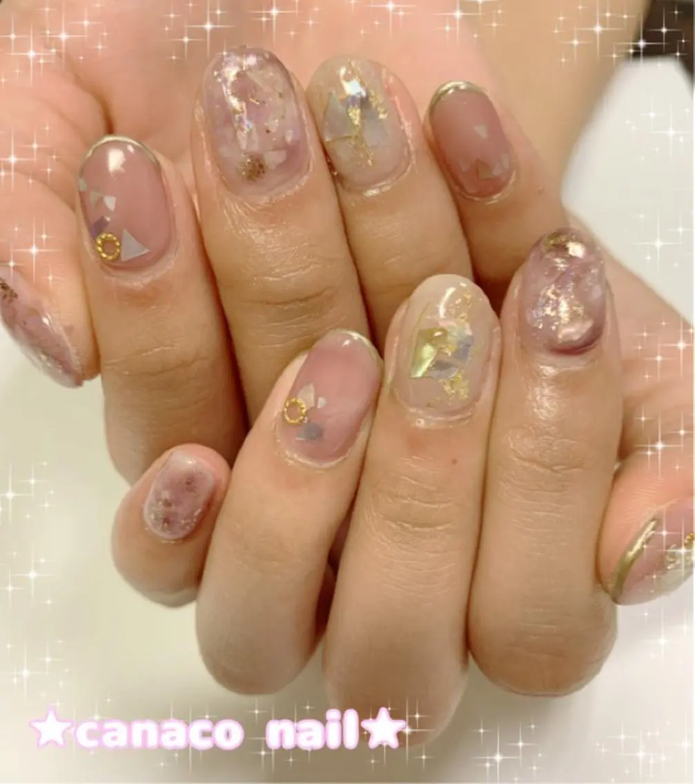 ネイル アートネイル ジェルネイル パラジェル ストーンネイル ハンドネイル ハンドケア ベテランネイル cnc nailのネイルデザイン