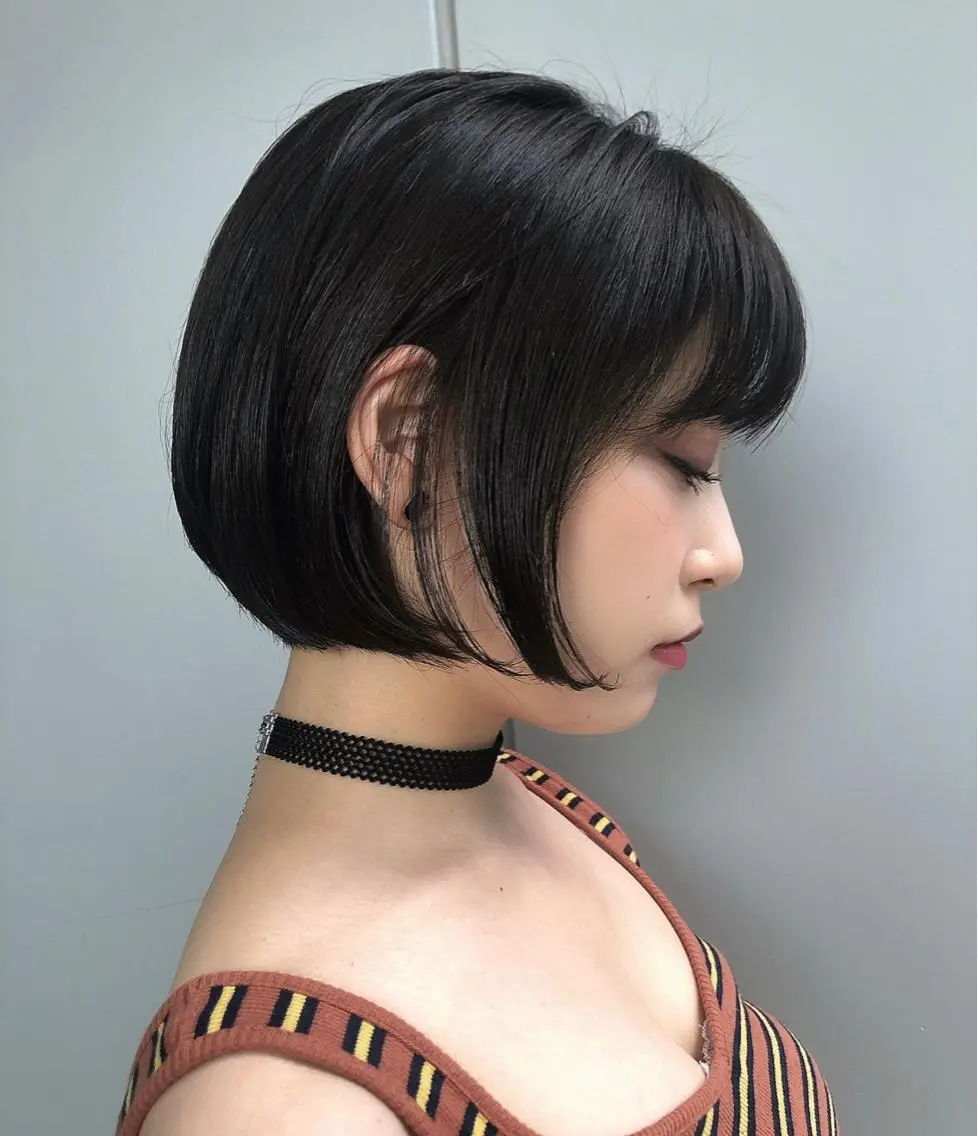 ショート ボブ 愛されヘア♪ 大森春奈のヘアスタイル