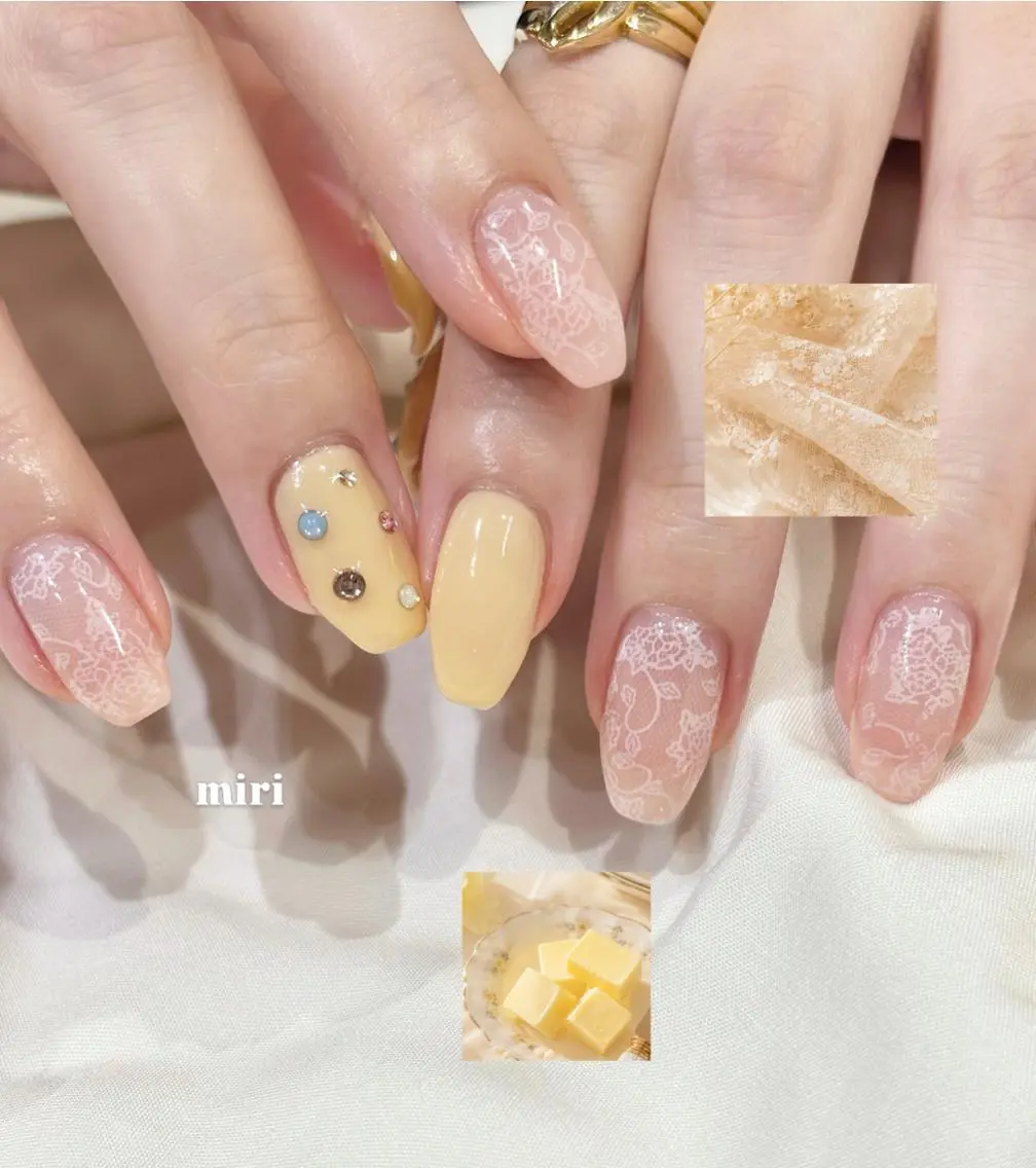 ネイル ハンドネイル 新宿代々木/キレイめ ちゅるん/miriのネイルデザイン