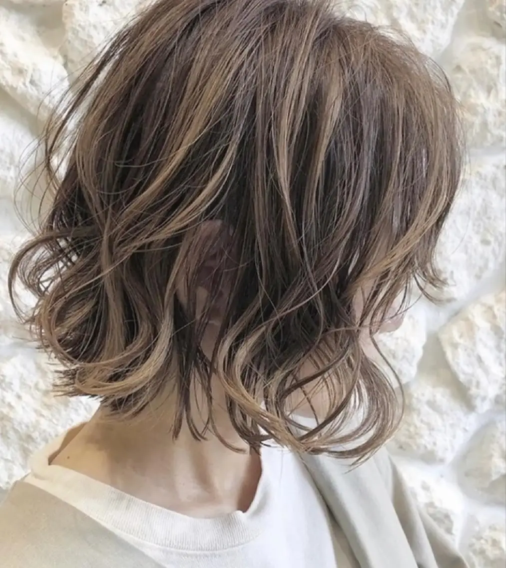 ミディアム カット 仙台駅前徒歩5分🎀 23時まで予約可🍧のヘアスタイル