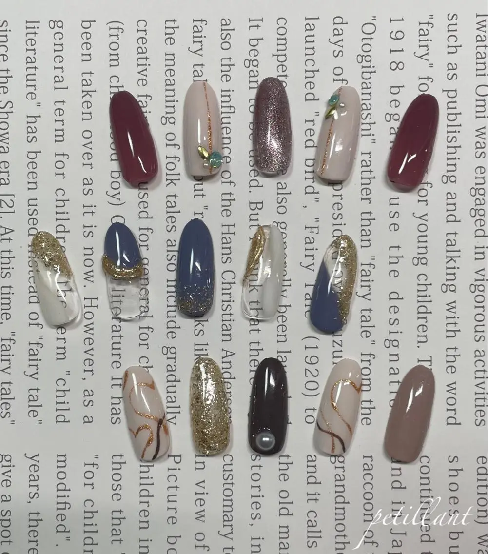 ネイル nail salon petillantのネイルデザイン
