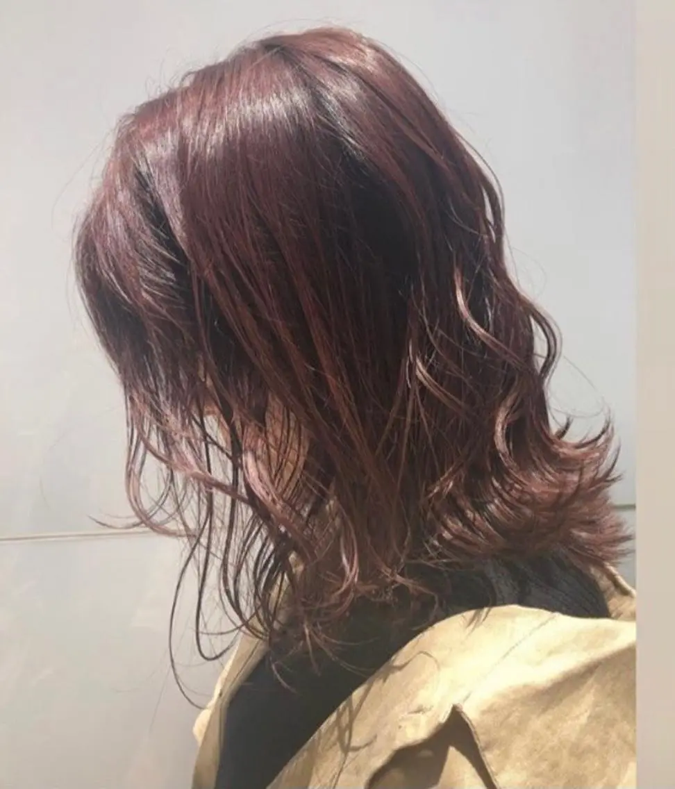 カラー ブラウンカラー 【日韓風、レイヤー】 🤍ひらい なつきのヘアスタイル