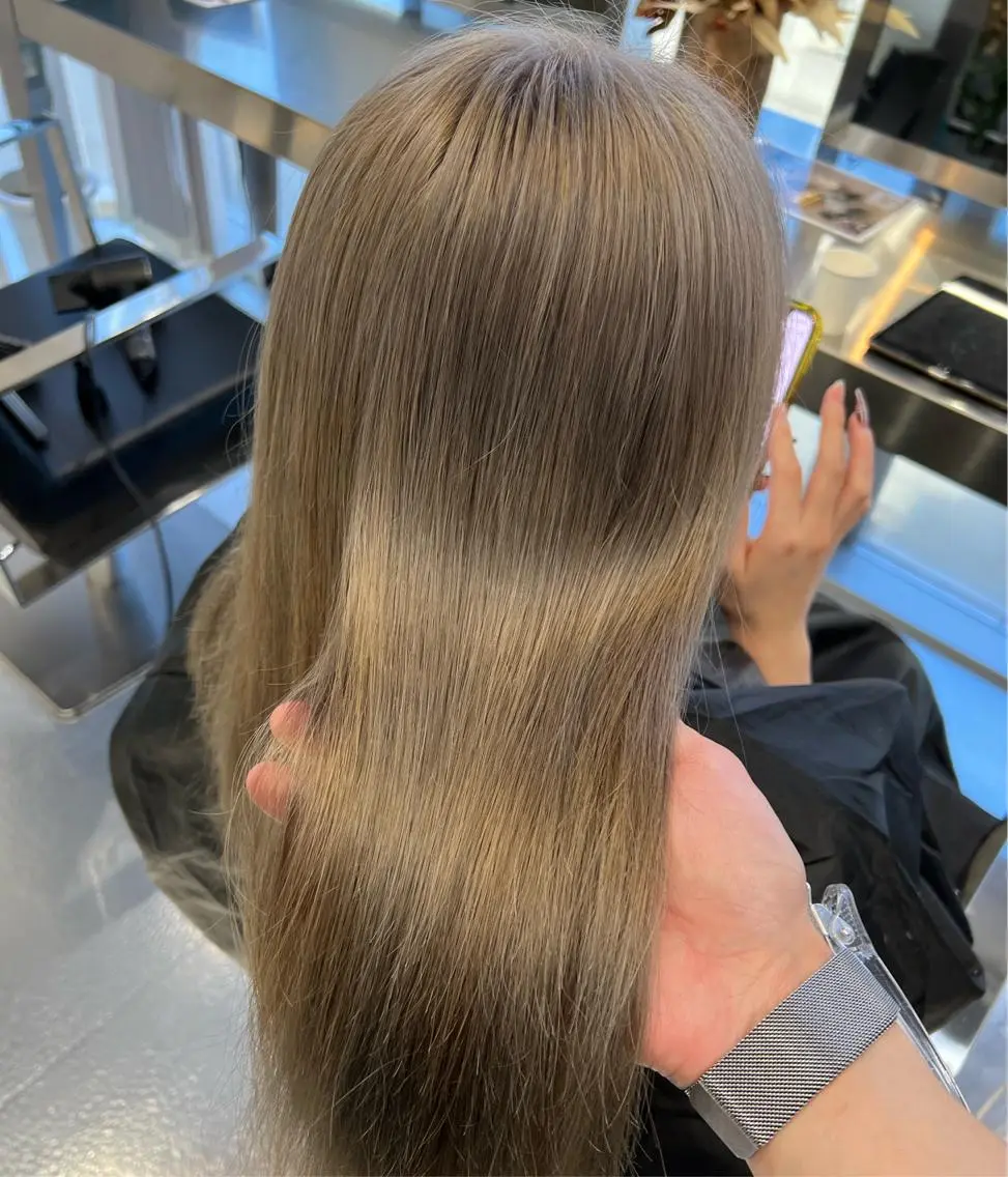 ロング トリートメント CARAT堺東 Aujua認定サロンのヘアスタイル