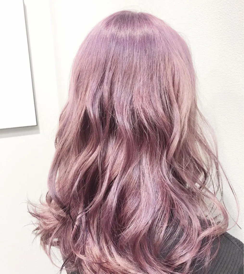 ロング カラー カット ヘアカラー 猪又夕奈 CHAINONのマツエク・マツパデザイン