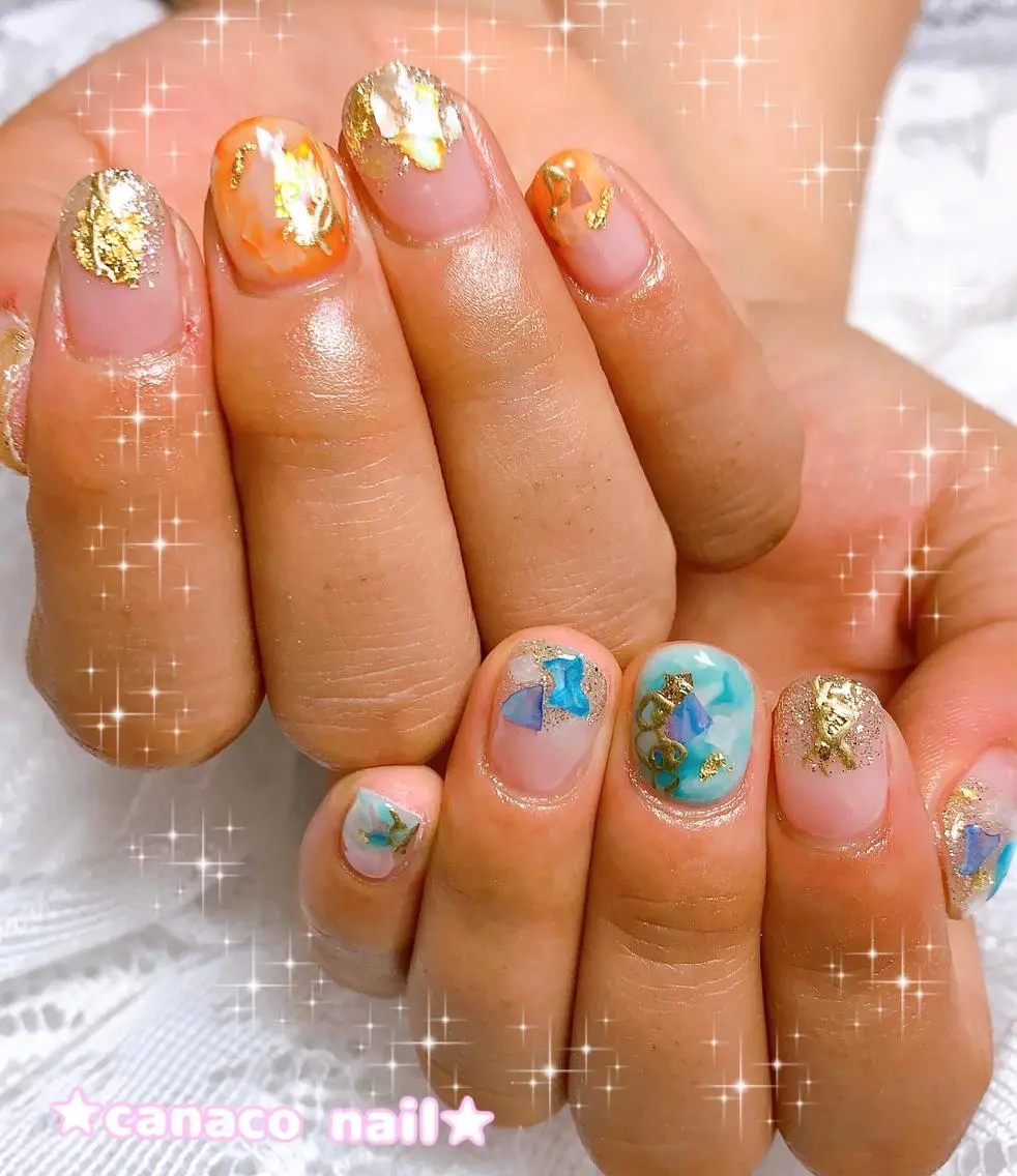 ネイル ハンドネイル ハンドケア ベテランネイル cnc  nailのネイルデザイン