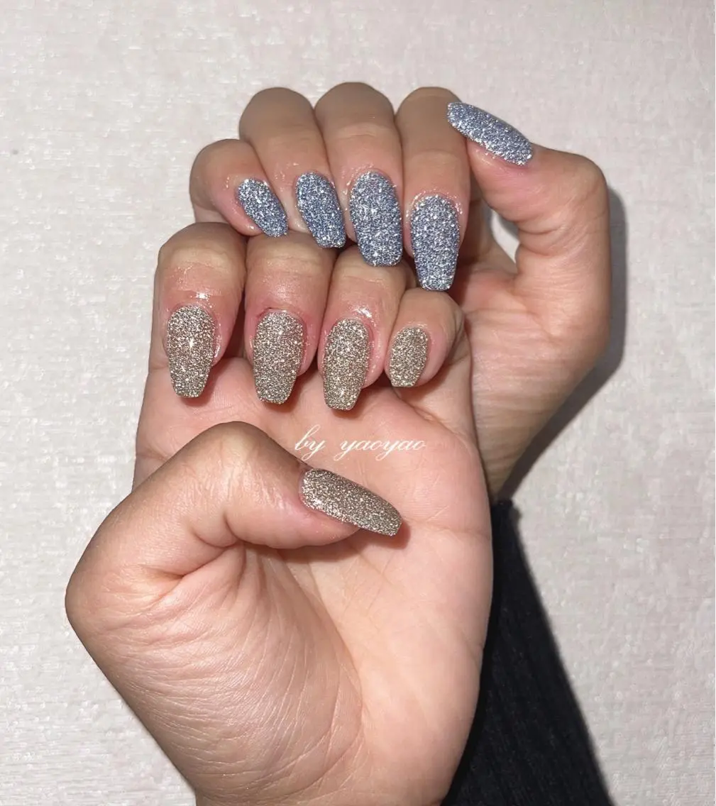 ネイル フラッシュネイル キラキラネイル Umi nail& eyelashのネイルデザイン