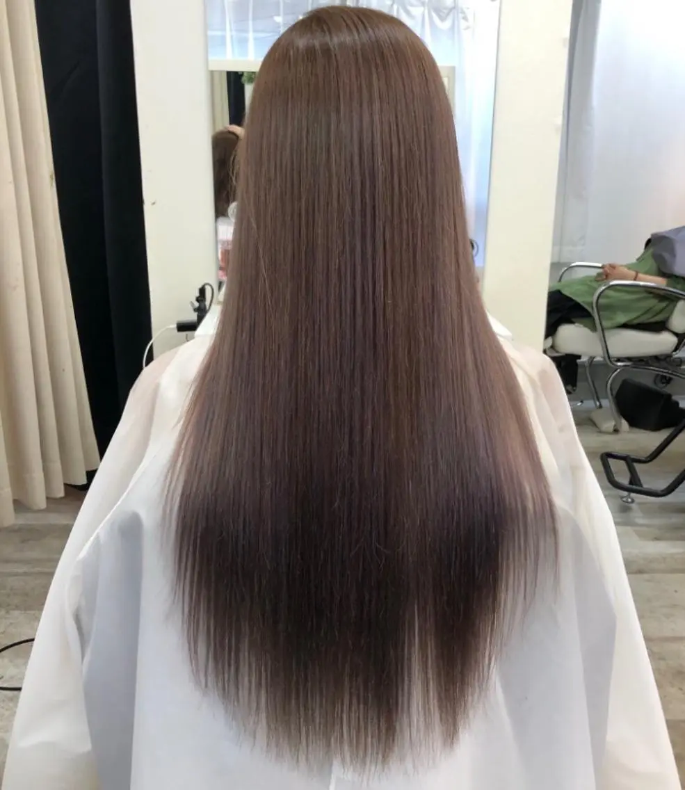 ロング カラー ヘアカラー トリートメント Manager yumi 🍯のヘアスタイル