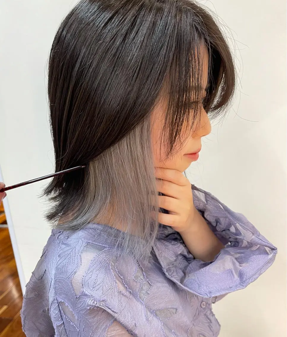 ミディアム 西村 和樹のヘアスタイル