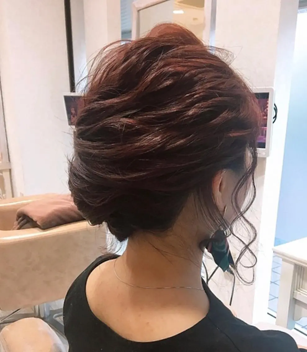 ヘアアレンジ period. ほりはるかのヘアスタイル