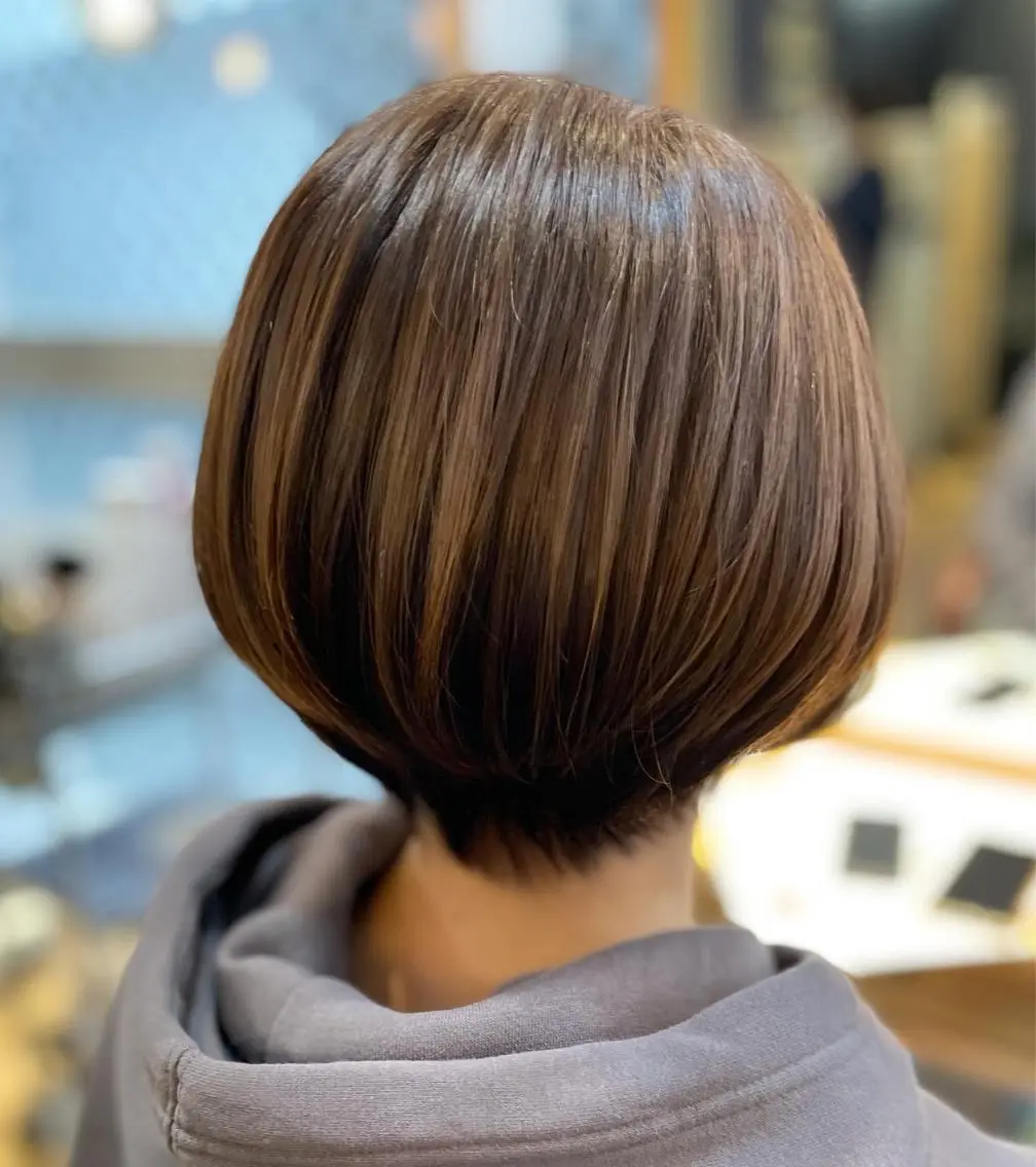 ショート カラー カット ヘアカラー トリートメント 佐藤 美幸のヘアスタイル