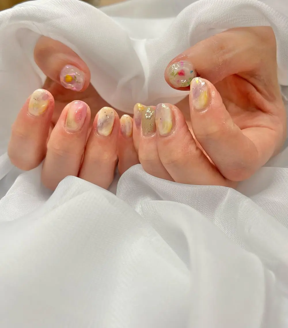 ネイル ハンドネイル フットネイル Nailsalon Fave/Rinaのネイルデザイン