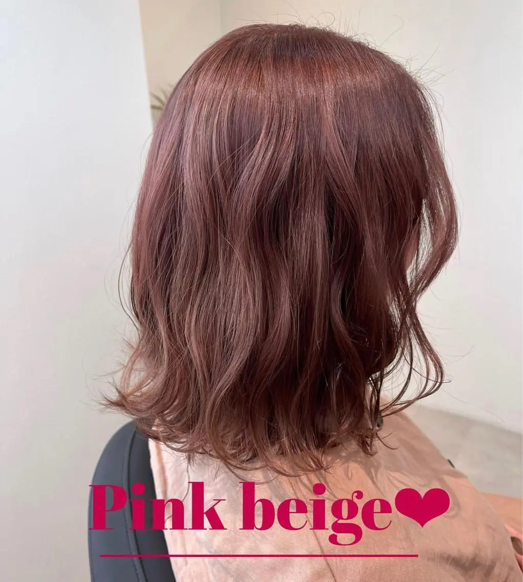 カラー 💗miyu🫧 ナチュラル可愛い💓のヘアスタイル