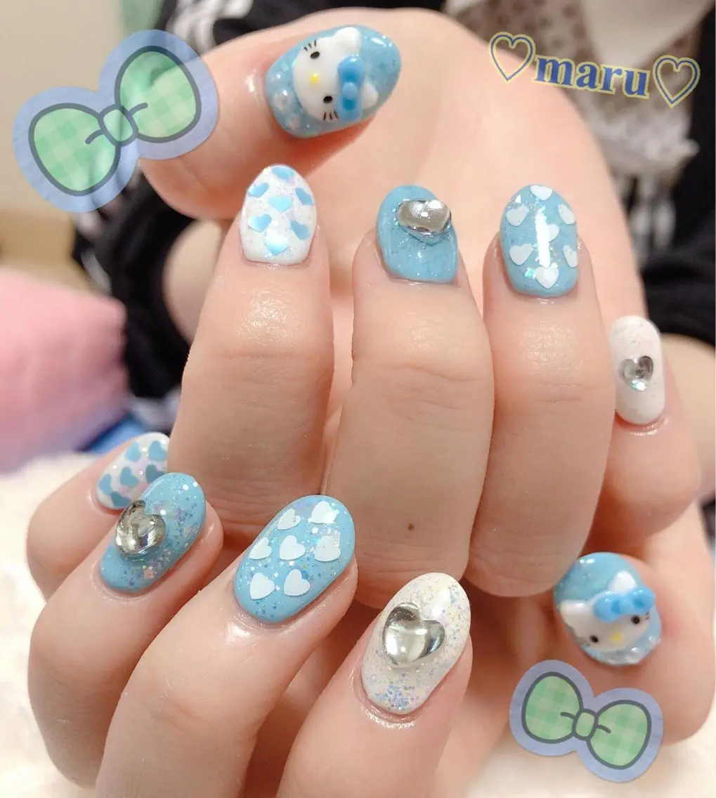 ネイル 持ち込み ハンドネイル フットネイル まるみ♡7/1〜値上 げ致します(>_<)のその他イメージ
