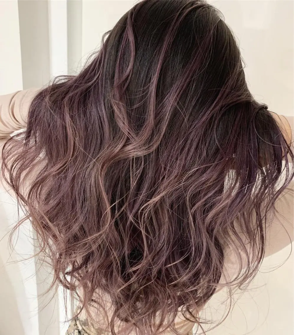 ロング カラー ヘアアレンジ 阿部 圭悟のヘアスタイル