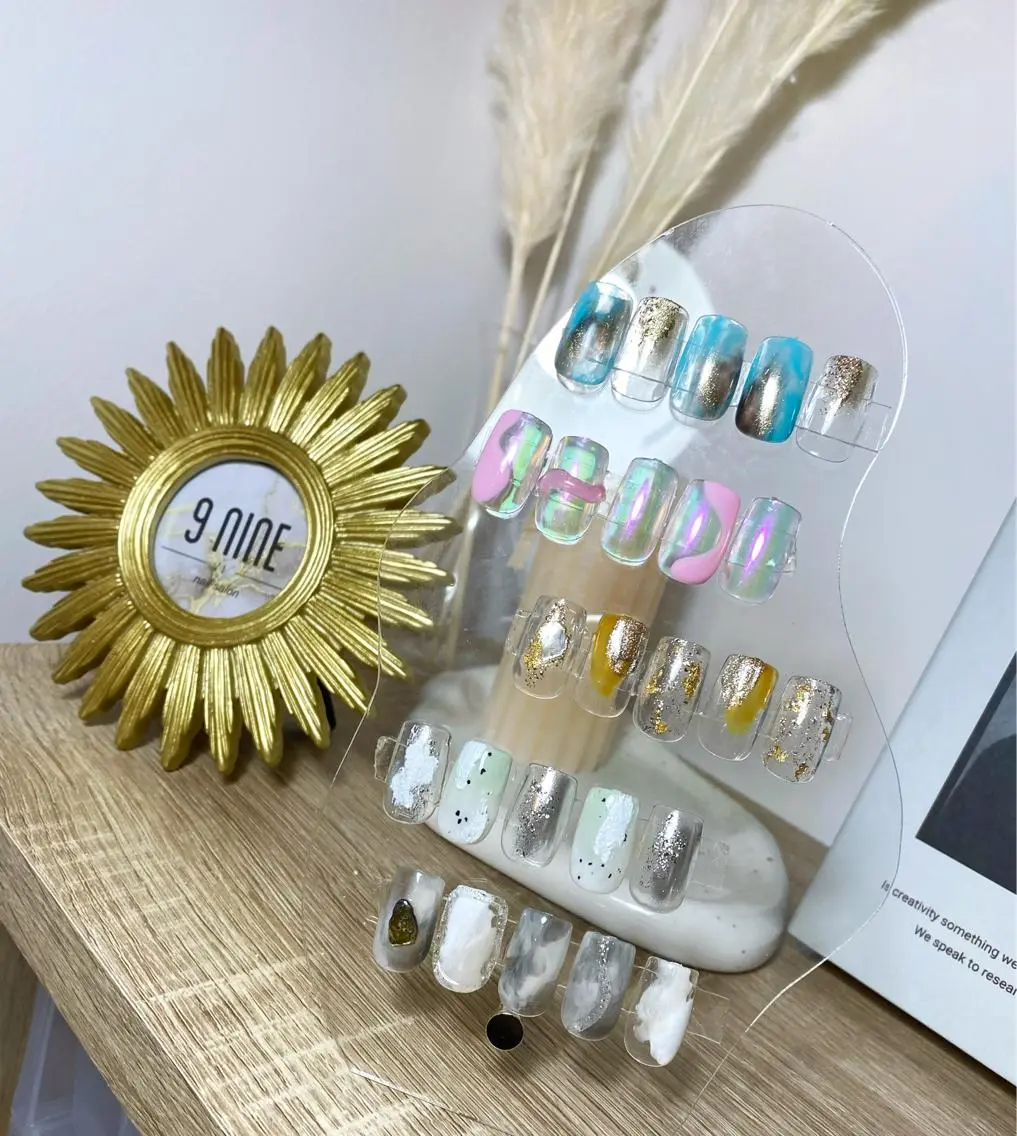 ネイル アートネイル ハンドネイル nail salon 9NINEのネイルデザイン