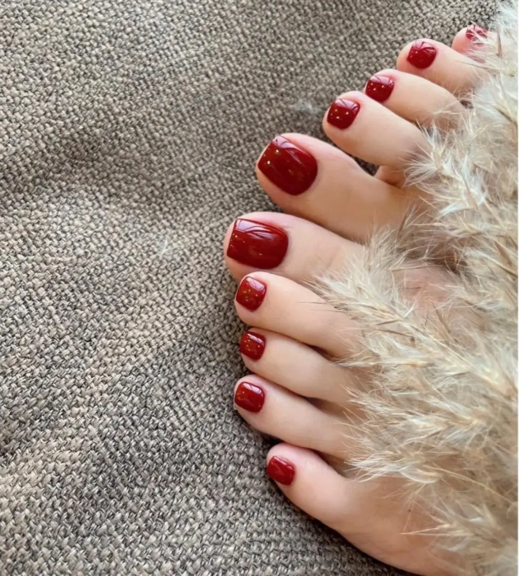 ネイル フットネイル ワンカラーネイル Y&L Nailのネイルデザイン