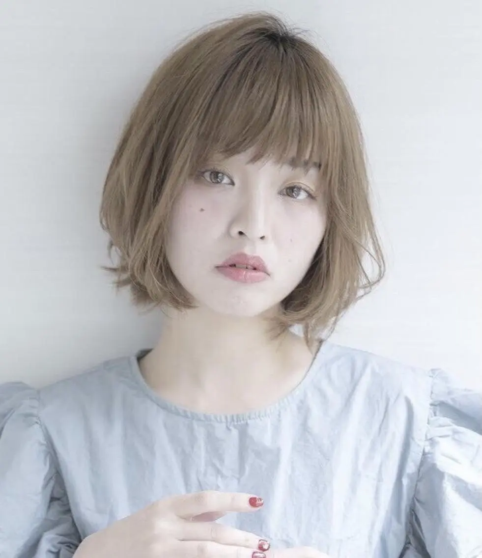 ショート カラー カット ヘアカラー トリートメント 似合わせカット 銀座/アライ カズヤのヘアスタイル