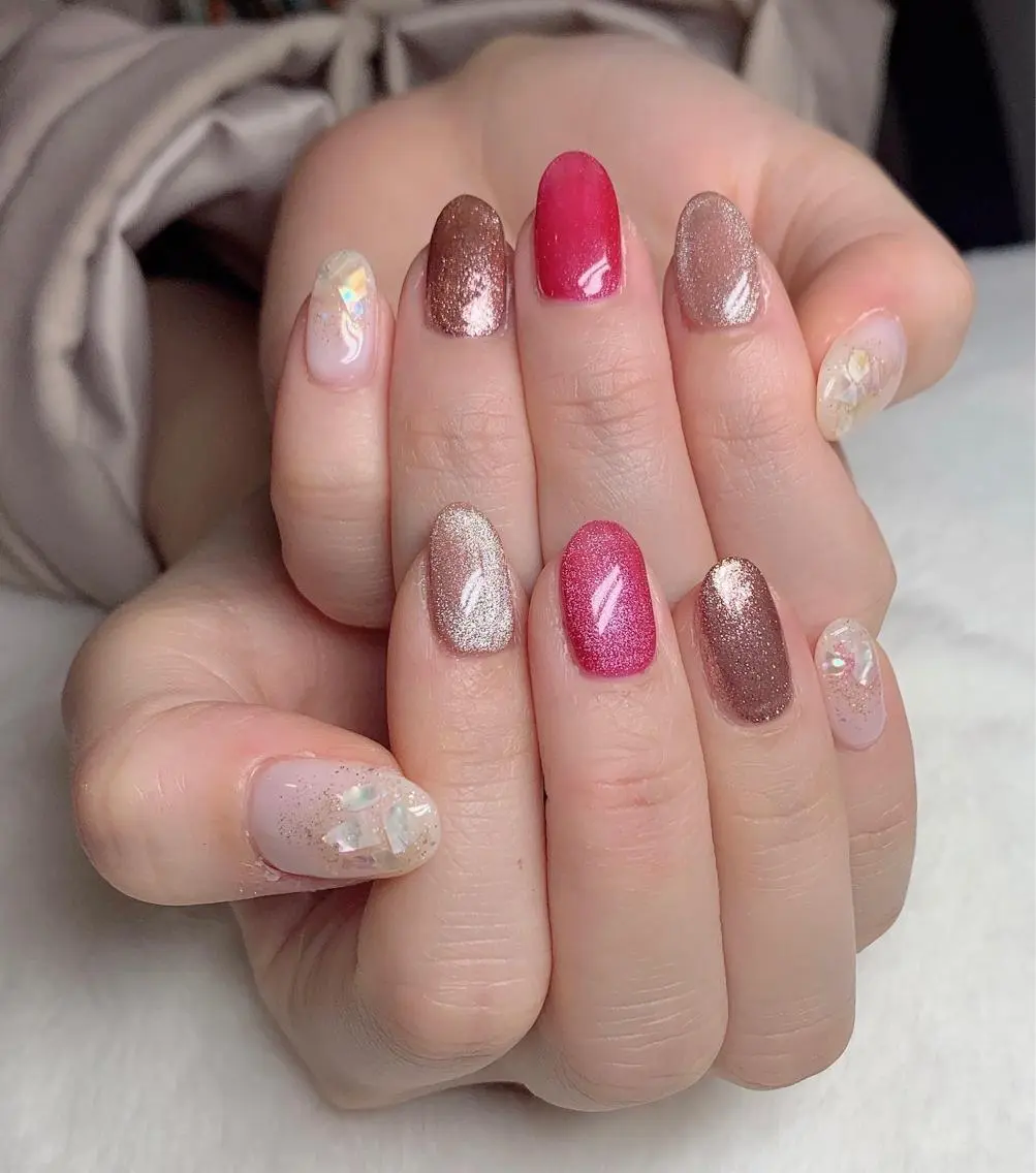 ネイル 🎀 moo~ 🎀のネイルデザイン