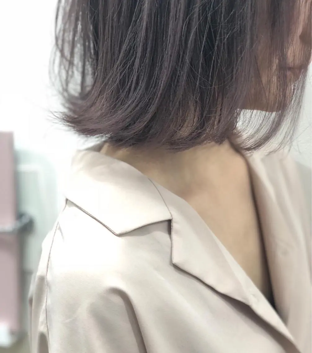 ミディアム カラー 【艶髪×韓国風】 毛流れ職人 RYOのヘアスタイル