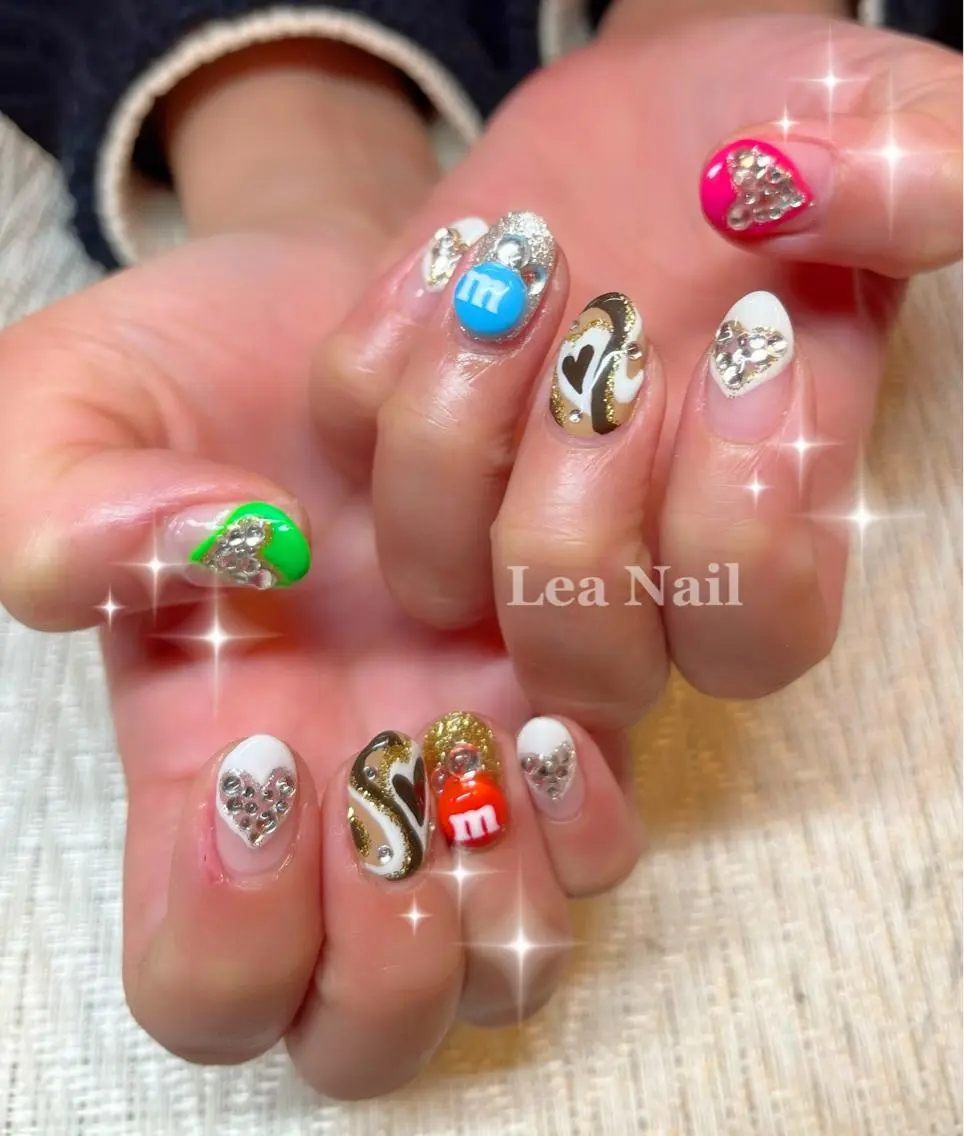 ネイル 持ち込み Lea Nailのネイルデザイン