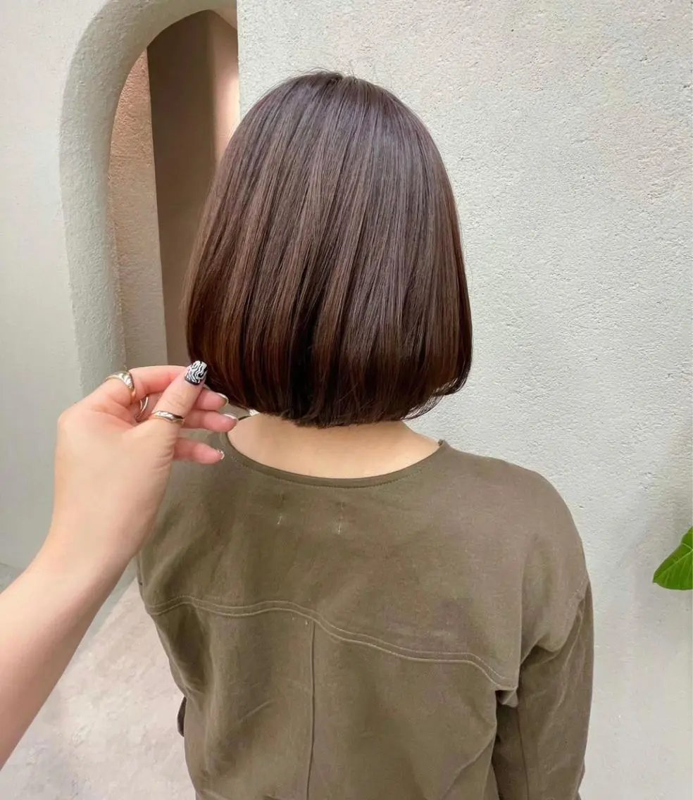 カラー 🫧透明感🫧 上岡夕理香のヘアスタイル