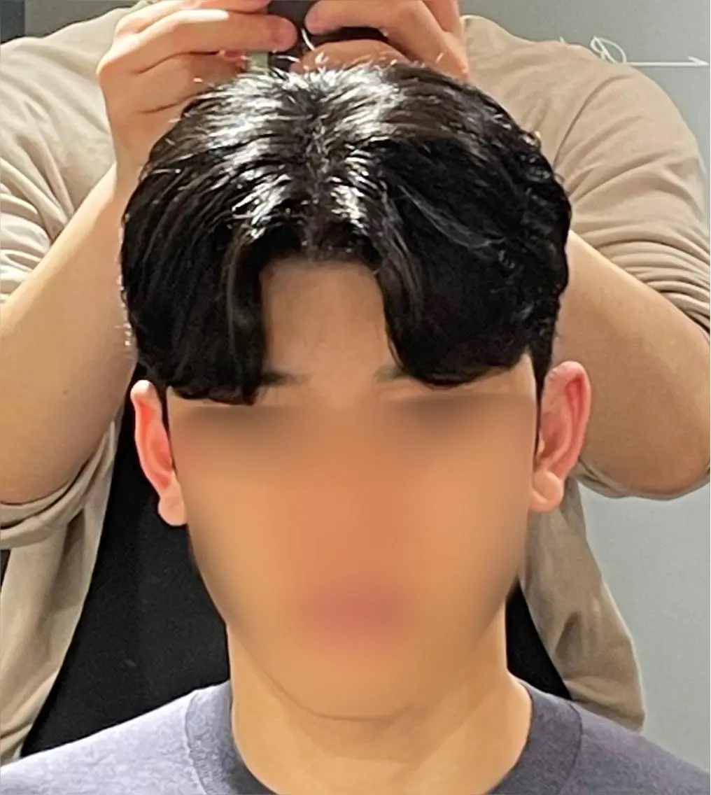 ショート メンズ カット パーマ key キーのヘアスタイル