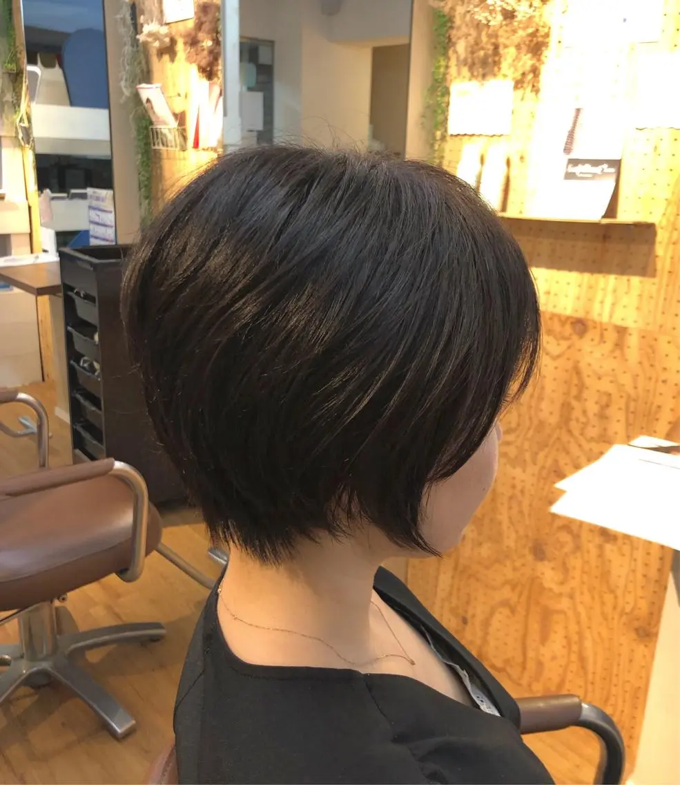 ショート カラー 似合わせカット ショートヘア 髪質改善✨自由が丘 札辻 拓未のヘアスタイル